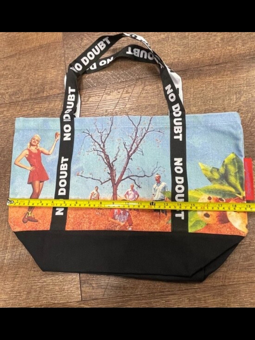 No Doubt Graphic Canvas Tote Bag